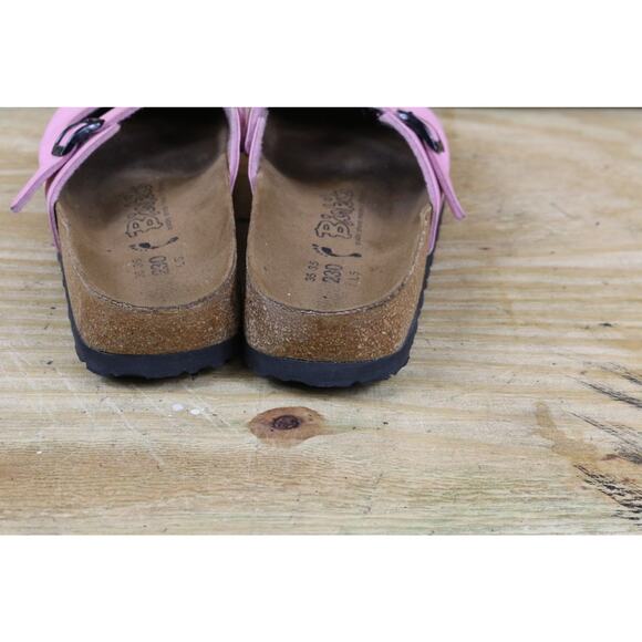 Birkenstock Birkis Clogs 35 Pink Maria Slip On Mules Shoes - Picture 4 of 7
